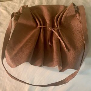 cross body bag all leather vintage